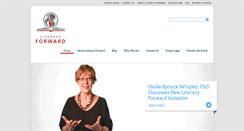Desktop Screenshot of literacyforward.org